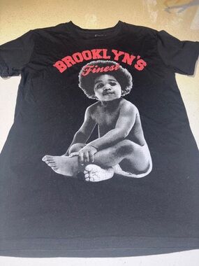 Brooklyn's Finest Black Short Sleeve Graphic Tee